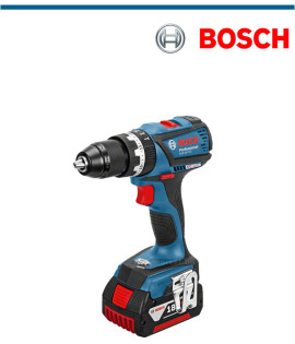 Нов Продукт Акумулаторен ударен винтоверт Bosch GSB 18 V-EC с L-Boxx, 2 x 4,0 Ah